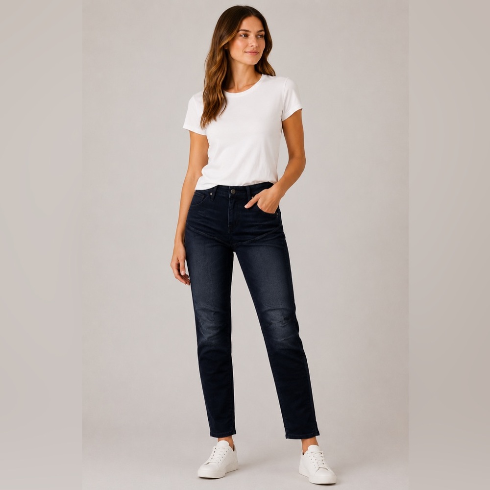 G-Star Raw 5620 Heritage Embro Tapered WMN Dark Wash Waxed Jeans 30x30 D04806